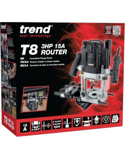 Trend plunge router - trend, t8