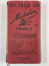 Guide rouge michelin 1958 - rouge,