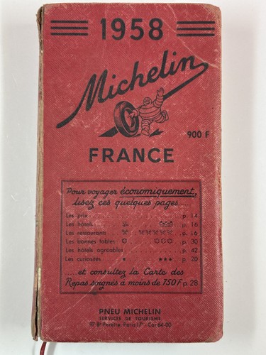Guide rouge michelin - guide,