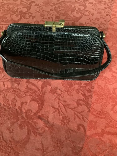Sac main vintage crocodile - sac, à
