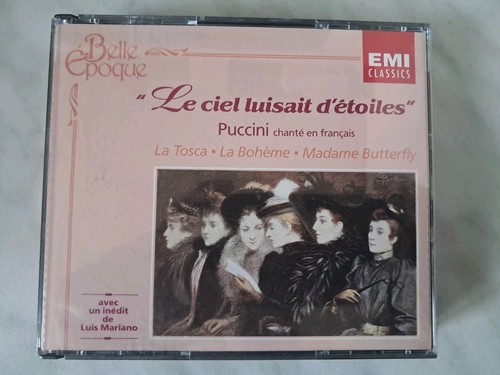 Coffret puccini chante en - 2, cd