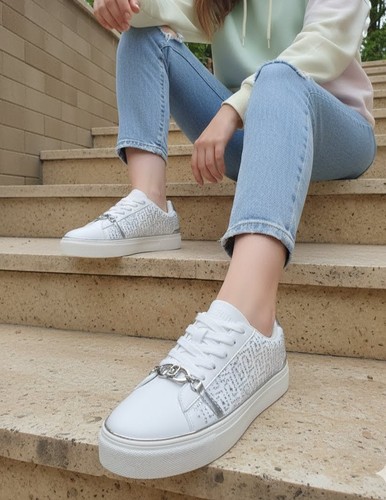 Sneakers femme blanches liu - liu, jo