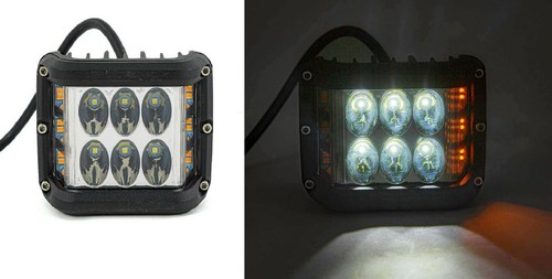 Ambre blanc 12 24v led - ambre,
