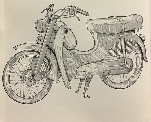 Rare catalogue pieces moto - rare,