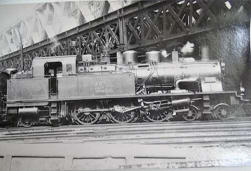 Carte photo cpa train - photo,