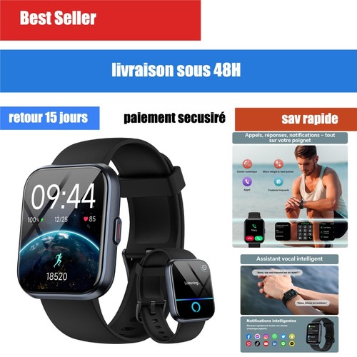 Montre connectée fitpolo - connectée,