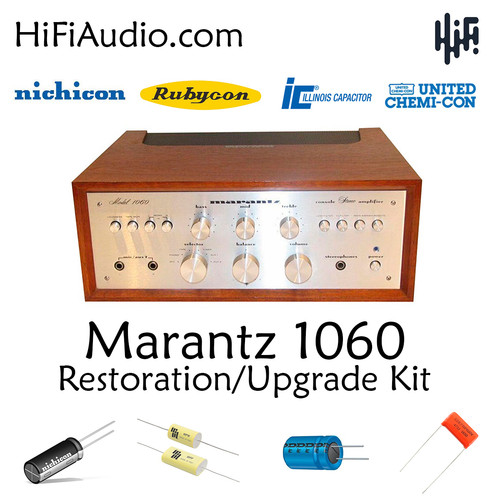 Marantz 1060 amplifier rebuild