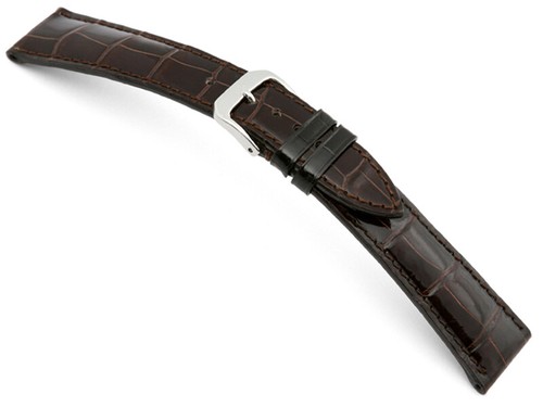 Bracelet montre alligator - bracelet, de