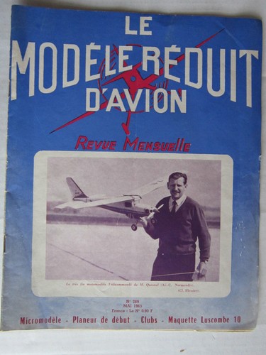 Modele reduit avion n - le,