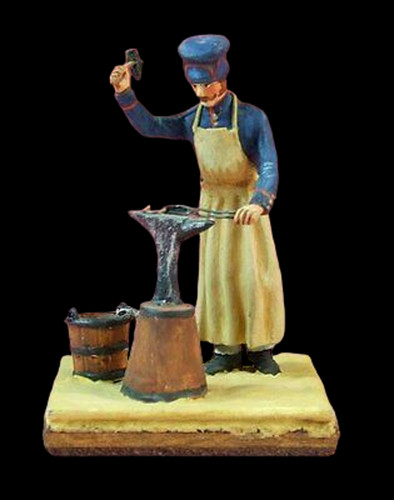 Figurine vanot forgeron - figurine,