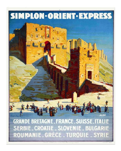 Affiche voyage vintage - affiche,