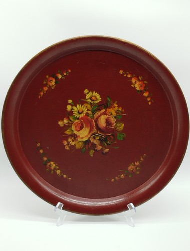 Plateau tôle polychrome - tôle, peint