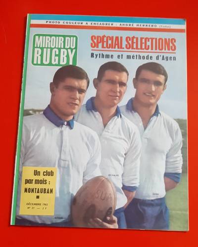 1963 miroir rugby 31 - rugby, n°31
