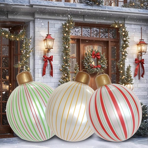 Boule noël gonflable - boule,