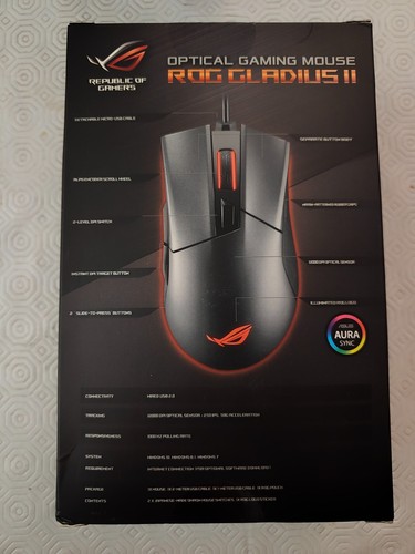 Asus optical gaming mouse rog - optical,