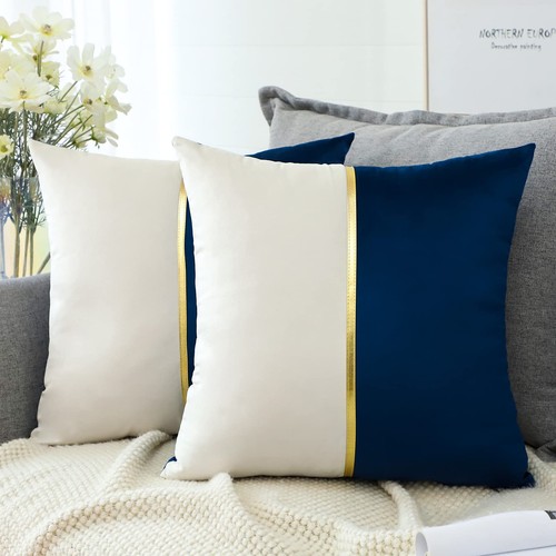 Housse coussin velours - housse,