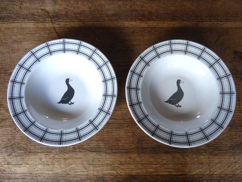 Duo assiettes soupe - d’assiettes,