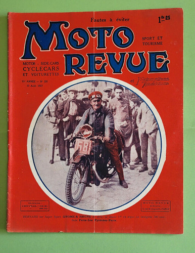 Moto revue 231 - moto, 8-1927