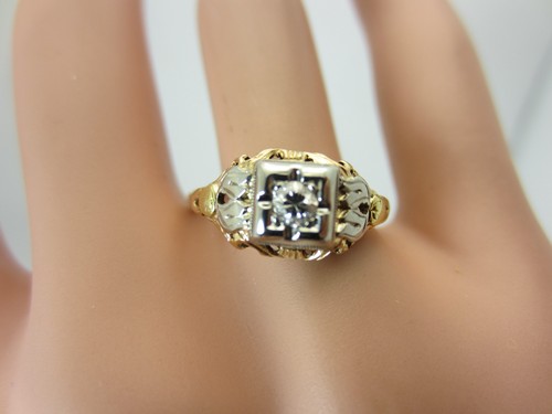 Vintage 14k jaune - or, old