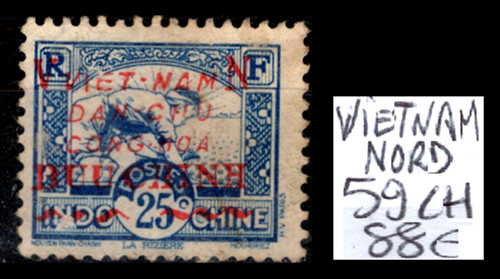 Vietnam nord timbre - :,