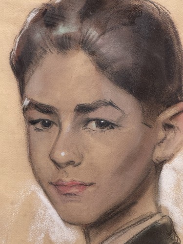 Portrait jeune garçon dessin - jeune,