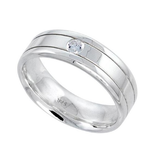 Argent sterling homme - homme, bague