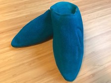 Moroccan suede shoes handmade - moroccan,