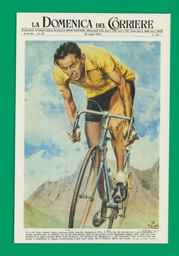 Cyclisme carte cycliste fausto - cyclisme,