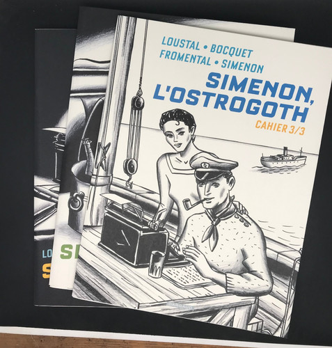 Loustal simenon l ostrogoth - loustal,