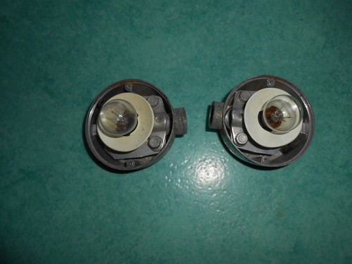 Paire cuves clignotants