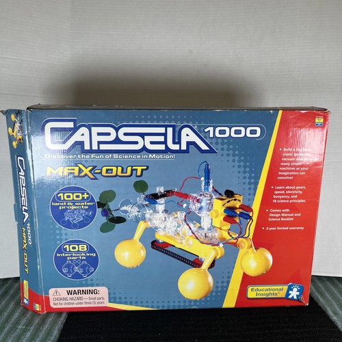 Capsela 1000 motorized science - capsela,