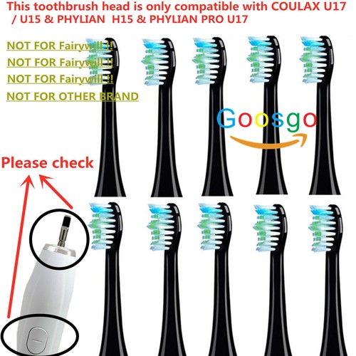 10pcs tête brosse dents - de, à