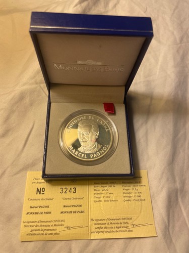 100 francs argent 1995 - francs, marcel