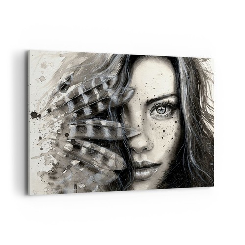 Impression sur toile 120x80cm - sur,