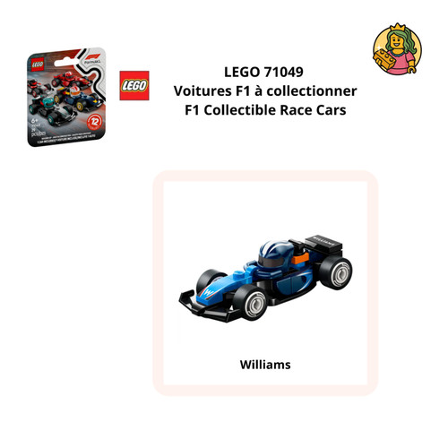 Lego 71049 voitures à - voitures, f1