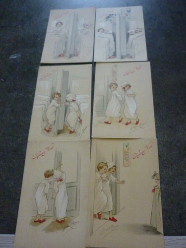 Lot cartes postales - lot, 6