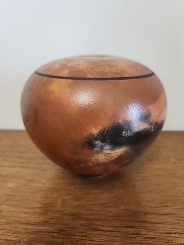 Vase terre fumée - terre,