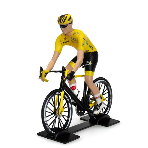 Cycliste maillot jaune race - cycliste,