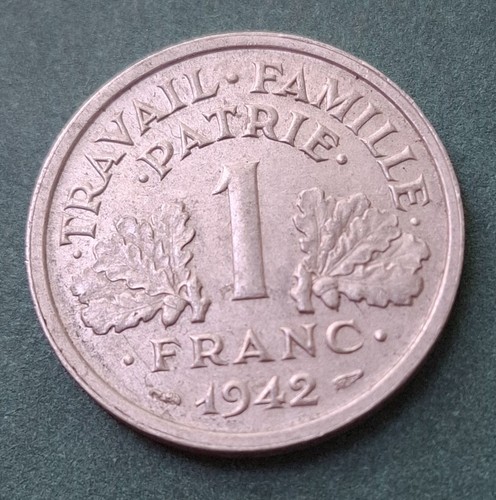 Pièce monnaie franc - monnaie, 1