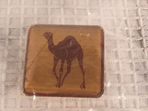 Vintage camel cigarette lapel - camel,