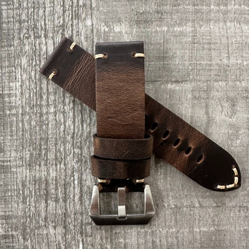 Bracelet montre cuir - bracelet,
