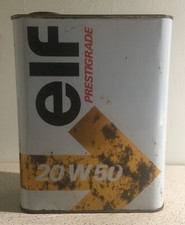 Ancien bidon Elf Prestigrade