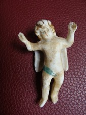 Ange en biscuit ancien début XXème