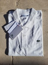 Polo Lacoste homme Blanc