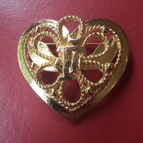 Broche coeur jacques - coeur, fath