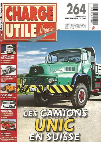 Charge utile 264 camions - charge,