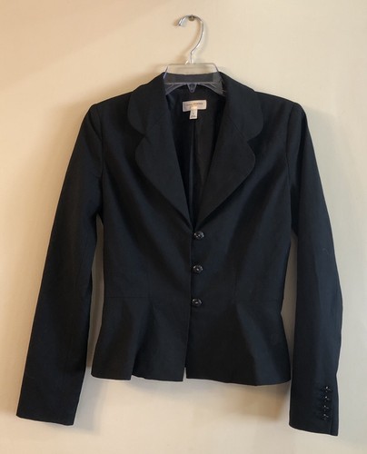 Isaac mizrahi black blazer - isaac,