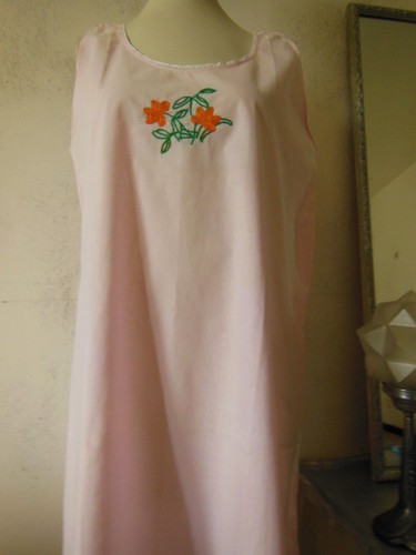 Chemise nuit vintage rose - de,