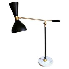 Lampe de table en laiton style