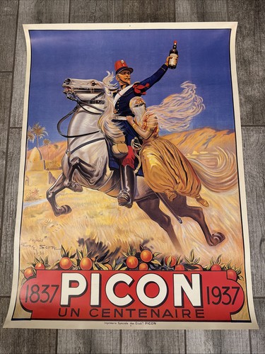Affiche ancienne publicitaire